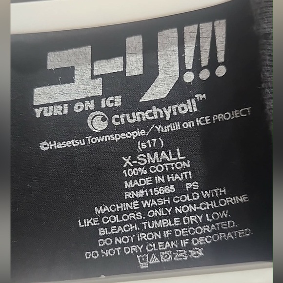 Yuri on Ice anime short sleeve shirt size-XS - Picture 4 of 4